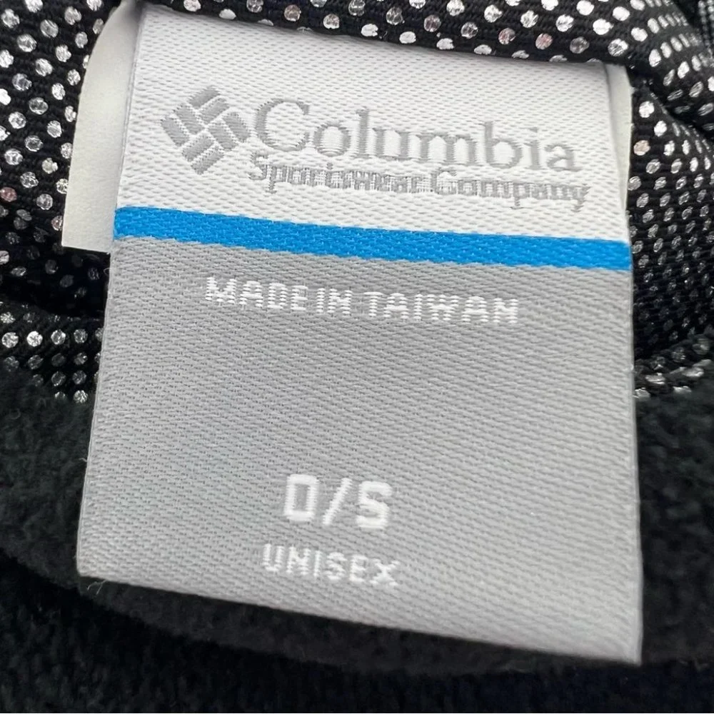 Columbia winter hat toque heat gear inside knit tribal winter blue green warm - Picture 3 of 7